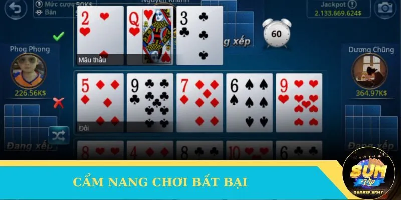 Cẩm nang chơi Mậu Binh bất bại