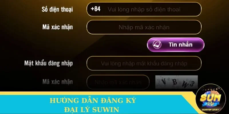 Các bước đăng ký đại lý Sumvip đơn giản