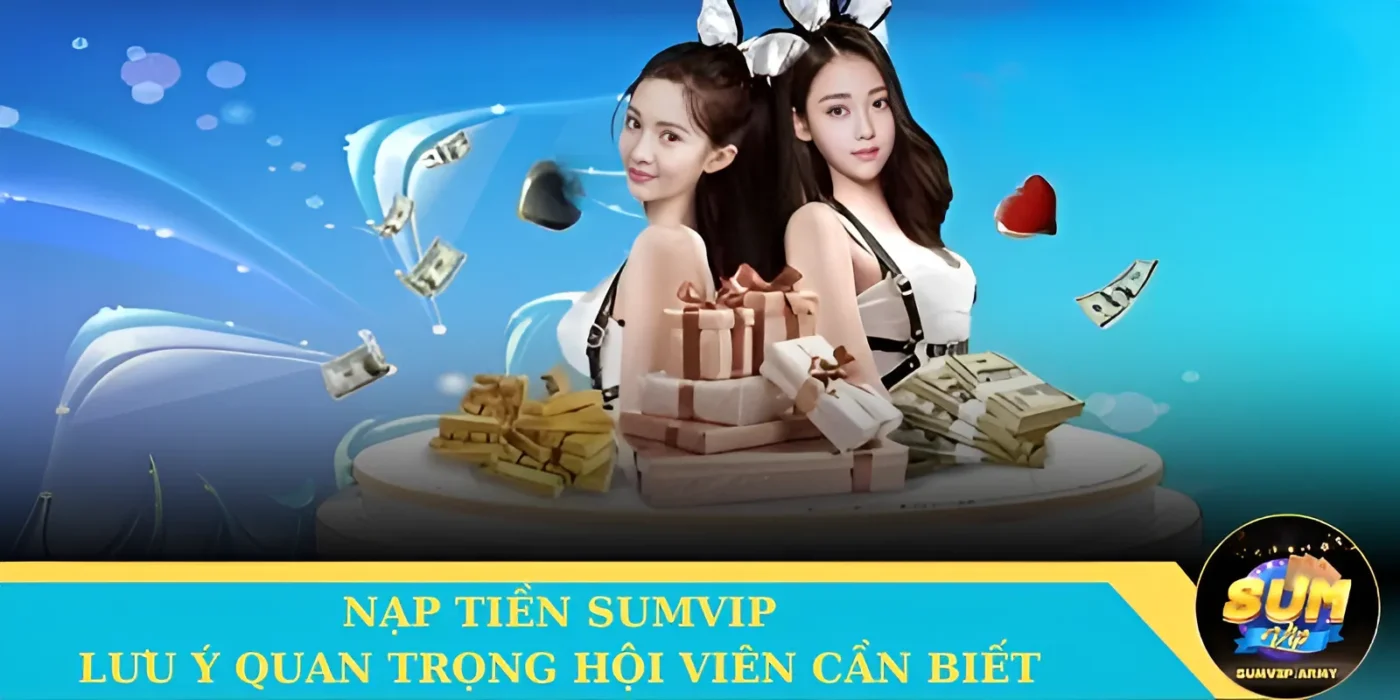 Một số điều bet thủ cần chú ý khi nạp tiền Sumvip